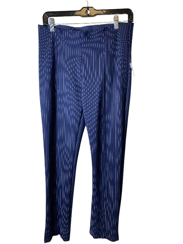 Pants Leggings By Nygard Peter In Striped Pattern, Size: 8 Sophisticated Men's French