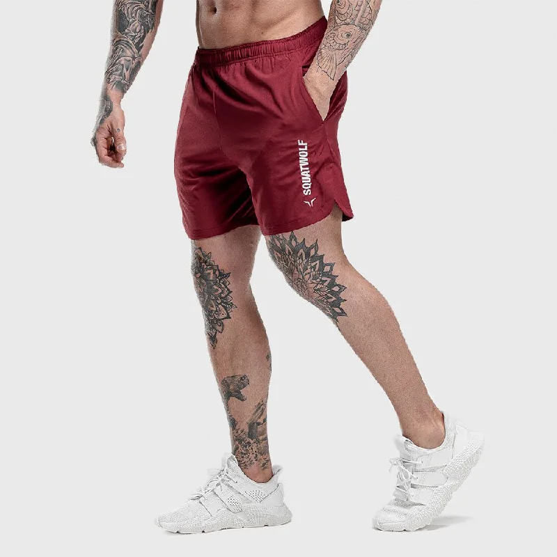 Warrior Shorts - Maroon Beach