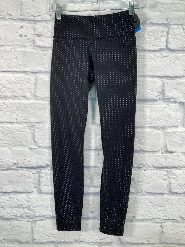 Athletic Leggings By Lululemon In Black & White, Size: Xs Traditional Men's Country