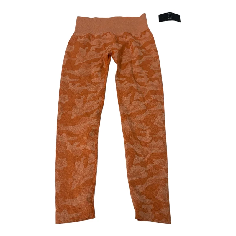 Athletic Leggings By NVGTN In Orange, Size: M Lumberjack