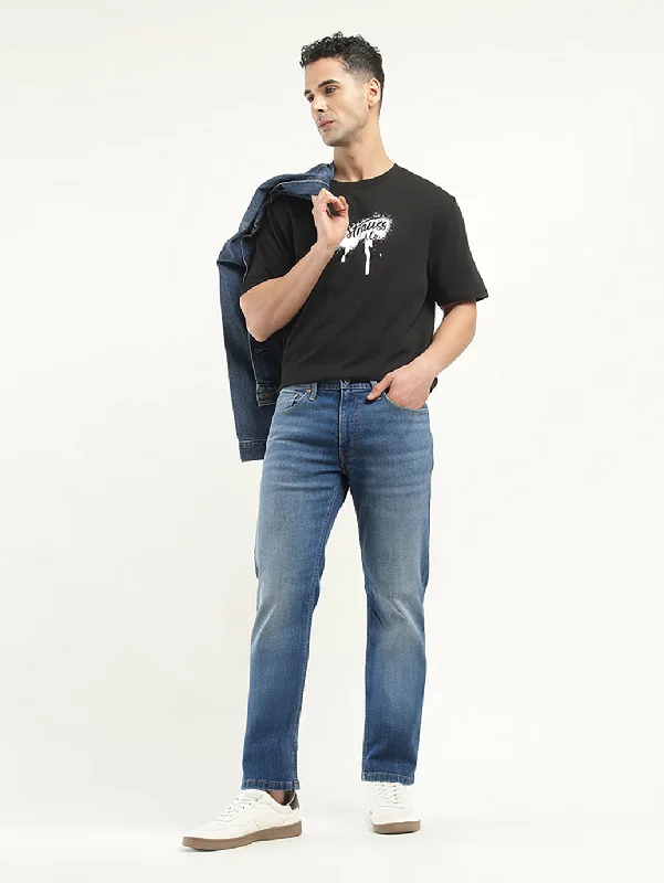 Men's 511 Slim Fit Dark Blue Jeans Bohemian Men's Free