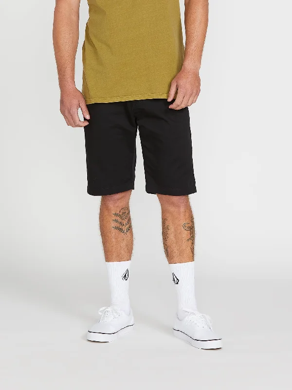 Vmonty Shorts - Black Monochromatic All