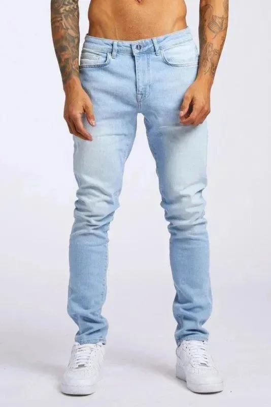 Men Straight-leg Jeans Confident Men's High