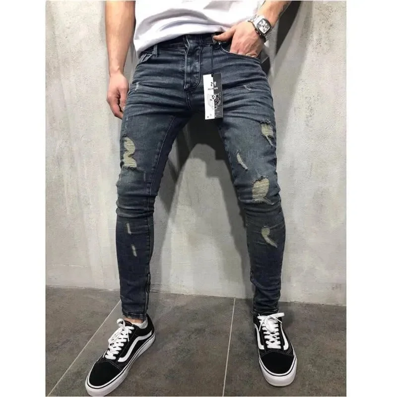 Hip Hop Jeans Pants For Men Earthy Men's Sustainable 