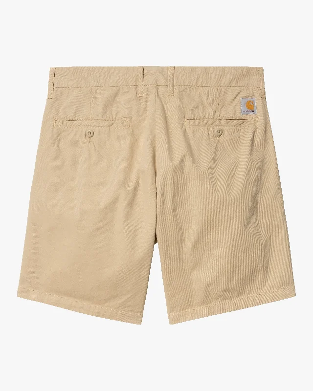 Carhartt WIP John Shorts - Sable Garment Dyed Youthful Men's Anime