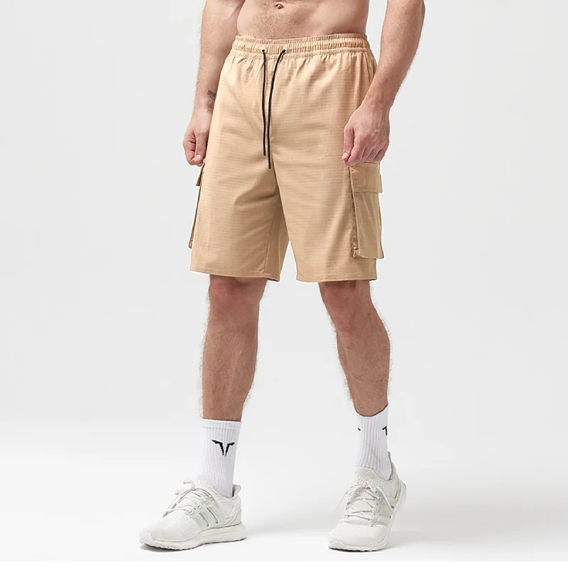 Code 2-in-1 Knee-length Cargo Shorts - Cobblestone Classic Men's Pin