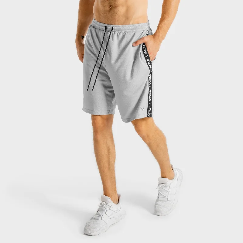 Core Basketball Shorts - Grey Hip Men's Retro