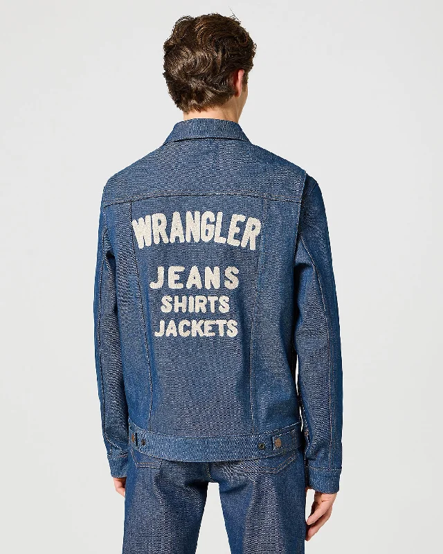 Wrangler Blue Bell Embroidered Jacket - Cooper Sharp Men's Italian