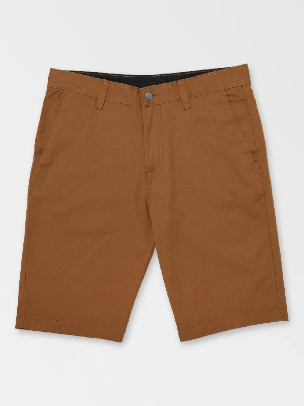 Vmonty Stretch Shorts - Golden Brown Relaxed Men's Beach