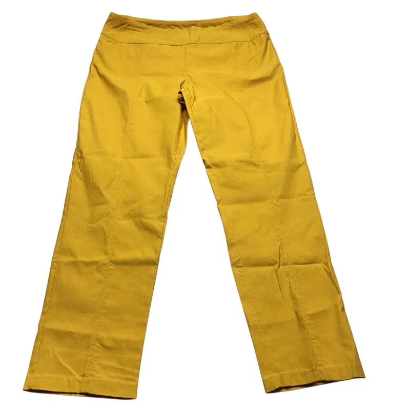 Pants Leggings By New Directions In Yellow, Size: 16 Casual Men's Loose