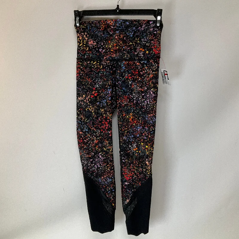 Athletic Leggings Capris By Lululemon In Multi-colored, Size: 2 Laid