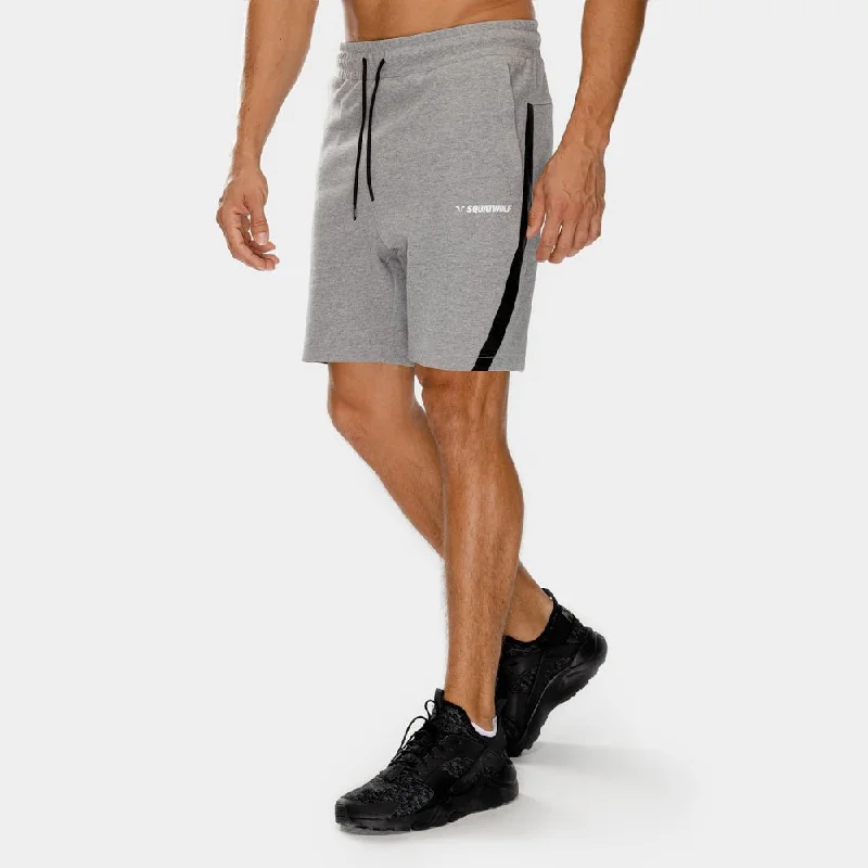 Warrior Panel Shorts - Grey Sophisticated Men's French