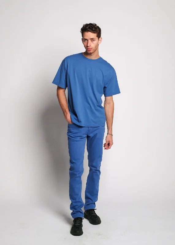 Men's Slim VII Denim - Cerulean - Dei Vinc Dynamic Men's Glow