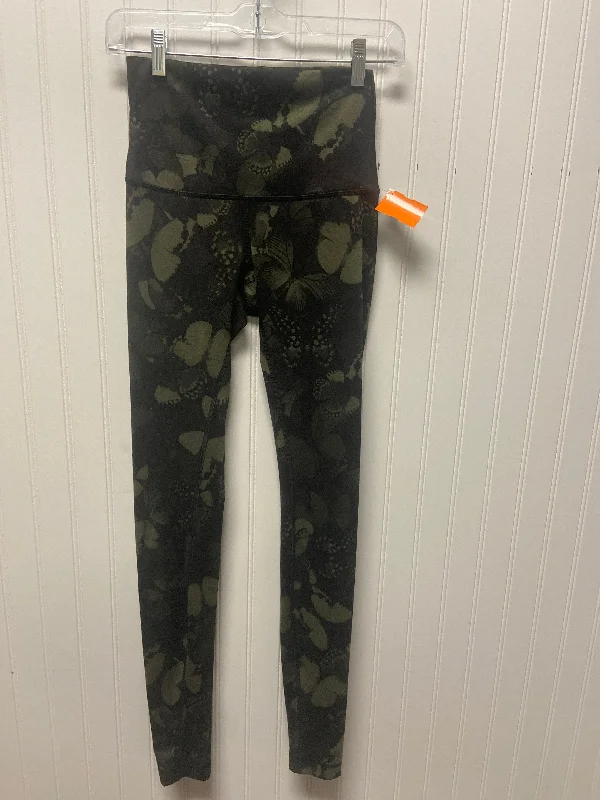 Athletic Leggings By Lululemon In Green, Size: S Youthful Men's Anime