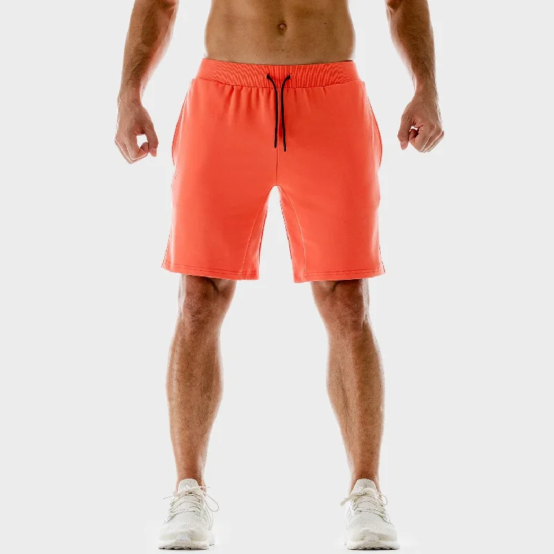 LAB360° Jogger Shorts - Hot Coral Unique Men's Patch