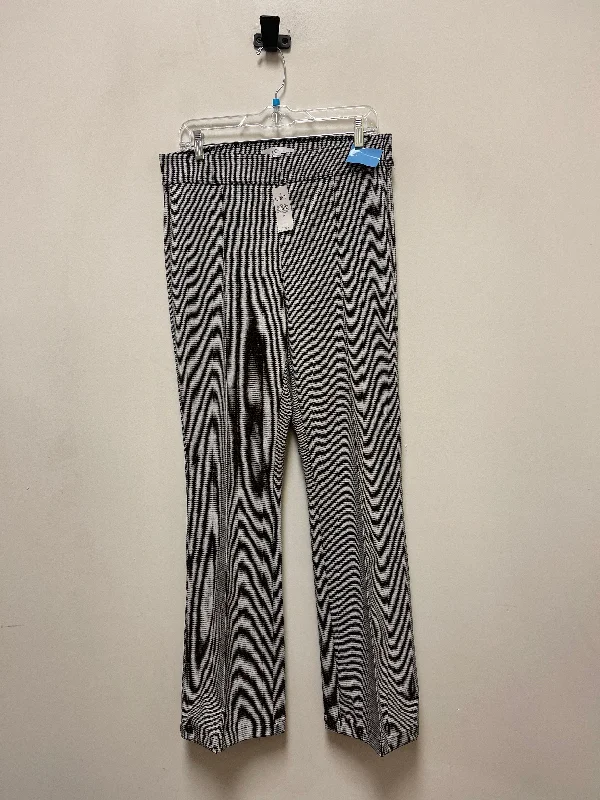 Pants Leggings By Loft In Black & White, Size: M Minimalist Men's Casual 