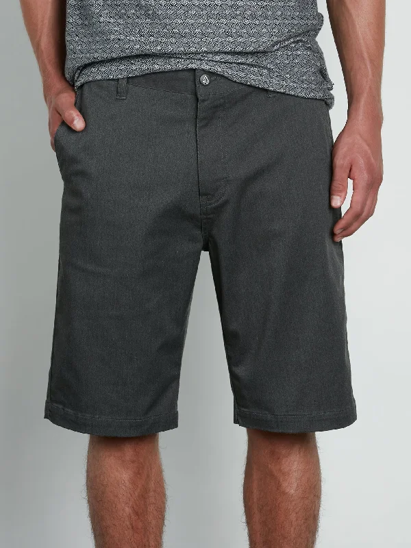 Vmonty Stretch Shorts - Charcoal Heather Elegant Men's Cashmere