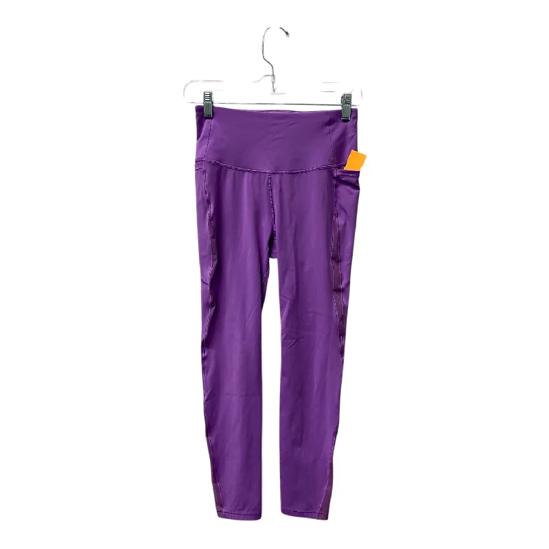 Athletic Leggings By Calia In Purple, Size:S Traditional Men's Country