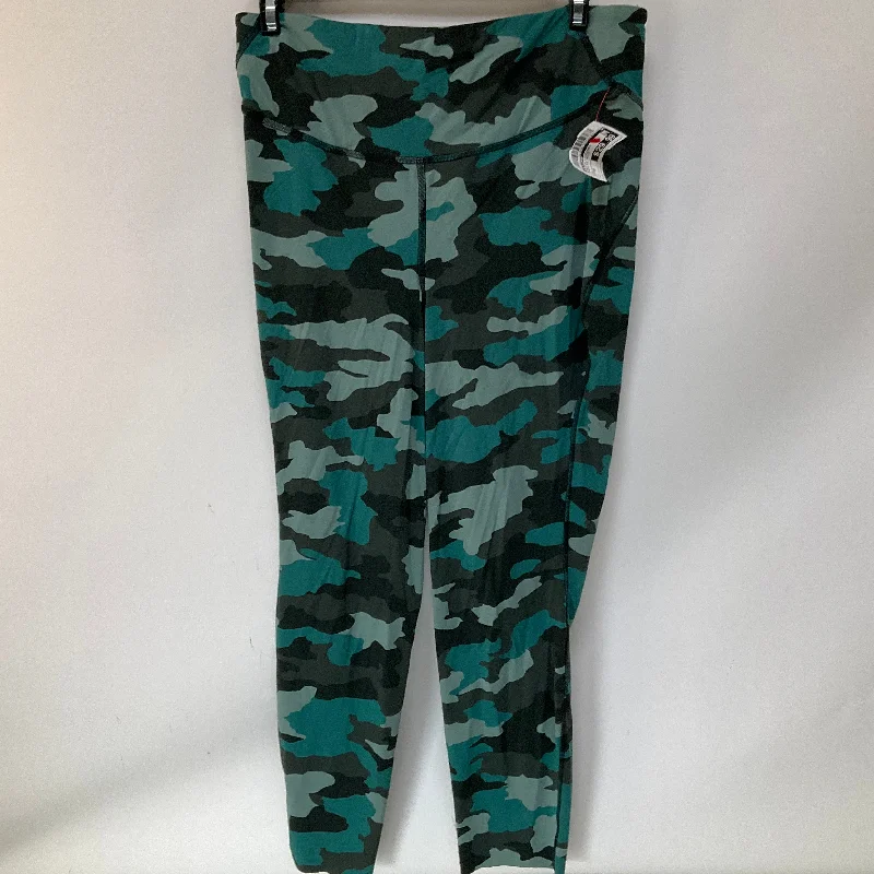 Athletic Leggings By Lululemon In Camouflage Print, Size: 10 Cclassic Men's Tweed