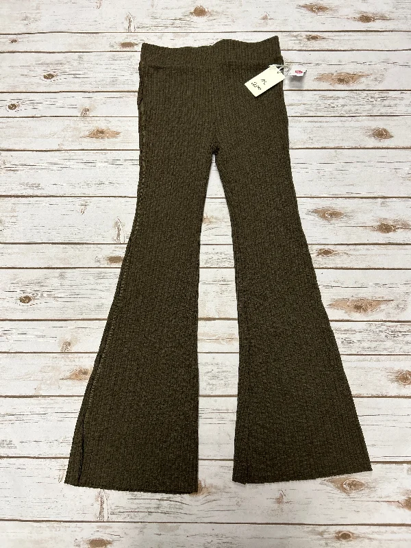 Pants Leggings By La Miel In Green, Size: M Refined Men's Velvet