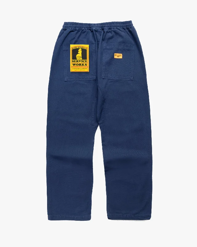 Service Works Classic Canvas Chef Pant - Navy Trendy Men's Scandinavian