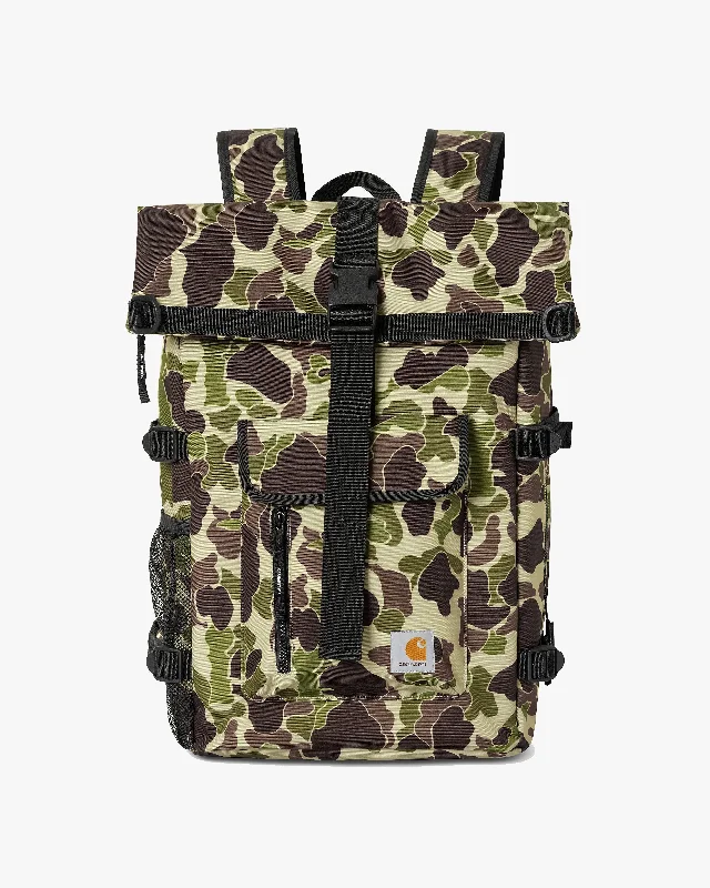 Carhartt WIP Philis Backpack - Camo Duck Green Sporty Men's Tennis