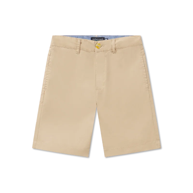 Youth Windward Summer Short - Flat Front Confident Men's Power