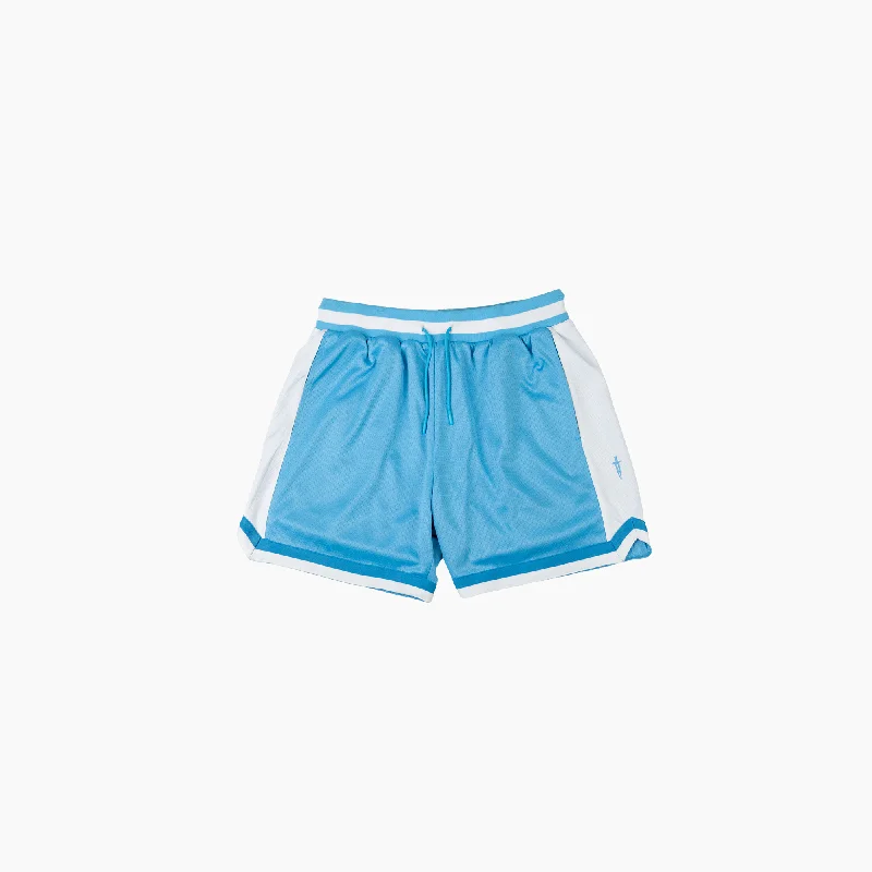 COURT SHORT - CAROLINA BLUE Sporty Men's Athleisure 