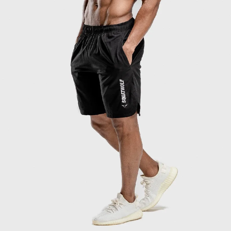 Warrior Shorts - Knee Length - Black Confident Men's High