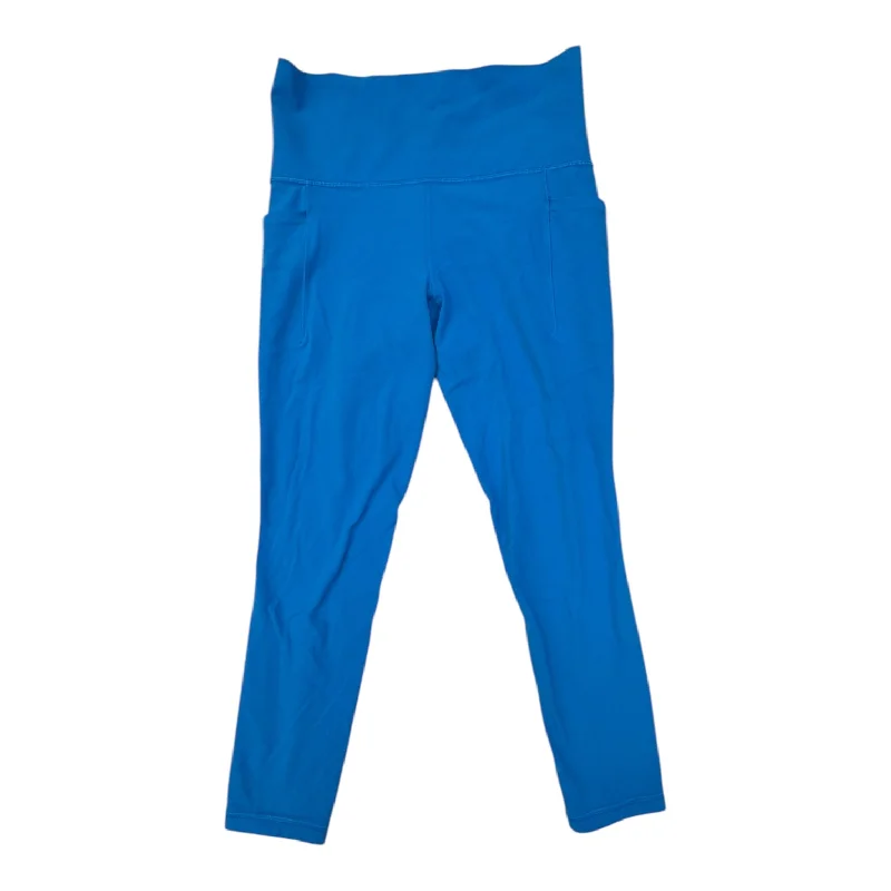 Athletic Leggings Capris By Athleta In Blue, Size:S Bold Men's Animal