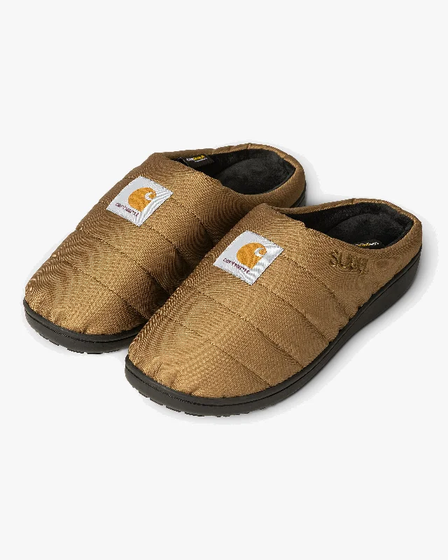 Carhartt WIP x SUBU Cordura Slippers - Hamilton Brown Bohemian Men's Free