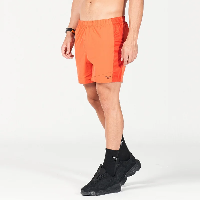 Statement Quick-dry Shorts - Paprika Youthful Men's Pop