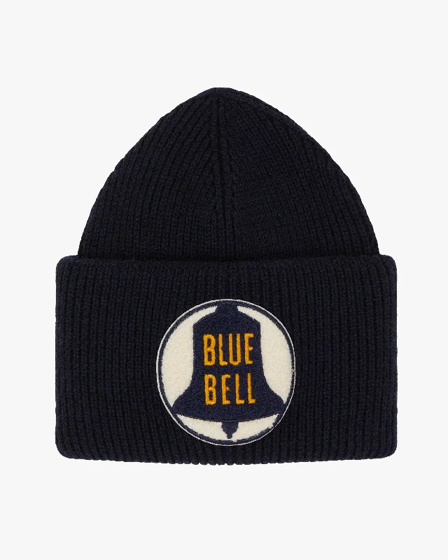 Wrangler Blue Bell Wool Beanie - Blue Elegant Men's Cashmere