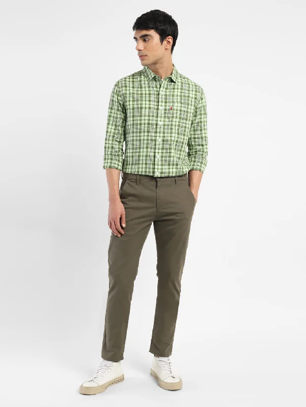 Men's 512 Green Slim Tapered Fit Chinos Modern Men's Tech