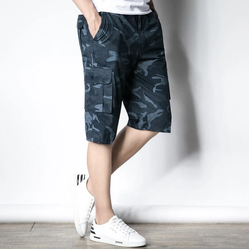 Casual Style Men's Shorts Military Camouflage Work Loose Shorts Pants Casual Men's Short