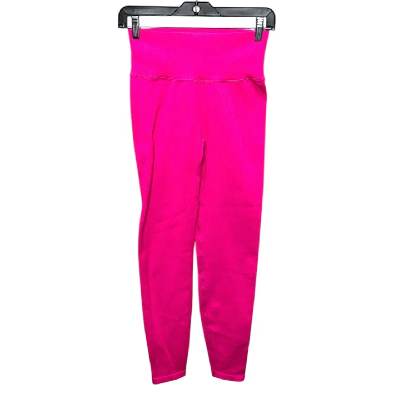 Athletic Leggings By Good American In Pink, Size:S British Gentleman Style