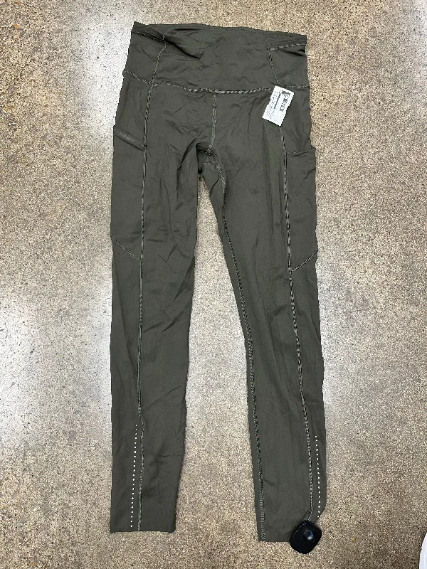 Athletic Leggings By Lululemon In Green, Size: 6 Tough Men's Tactical