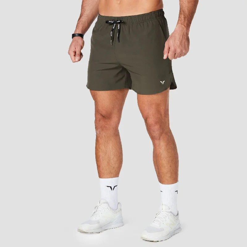 Core Shorts - Khaki Athletic Men's Compression