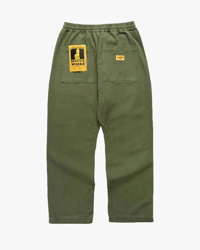 Service Works Classic Canvas Chef Pant - Olive Street