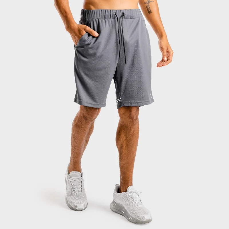 Flux Basketball Shorts - Charcoal Vacation