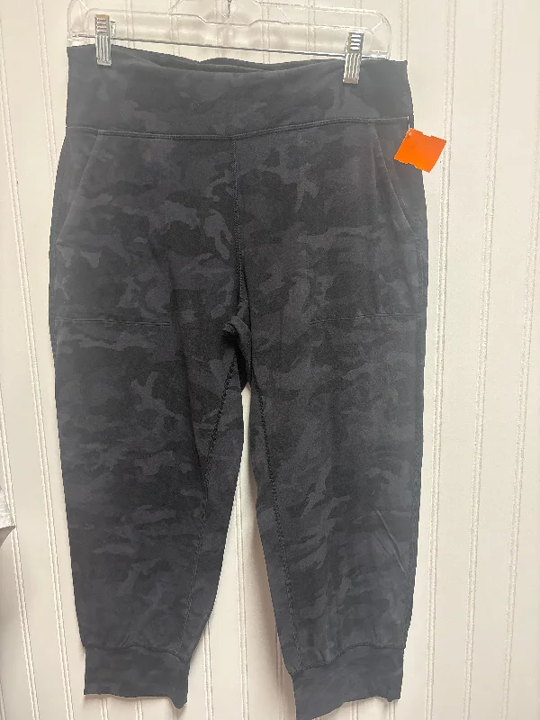 Athletic Leggings Capris By Lululemon In Camouflage Print, Size: M Streetwear Style