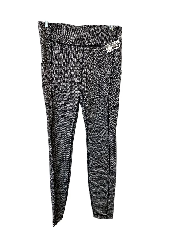 Athletic Leggings By Lululemon In Grey, Size: 10 Cclassic Men's Tweed