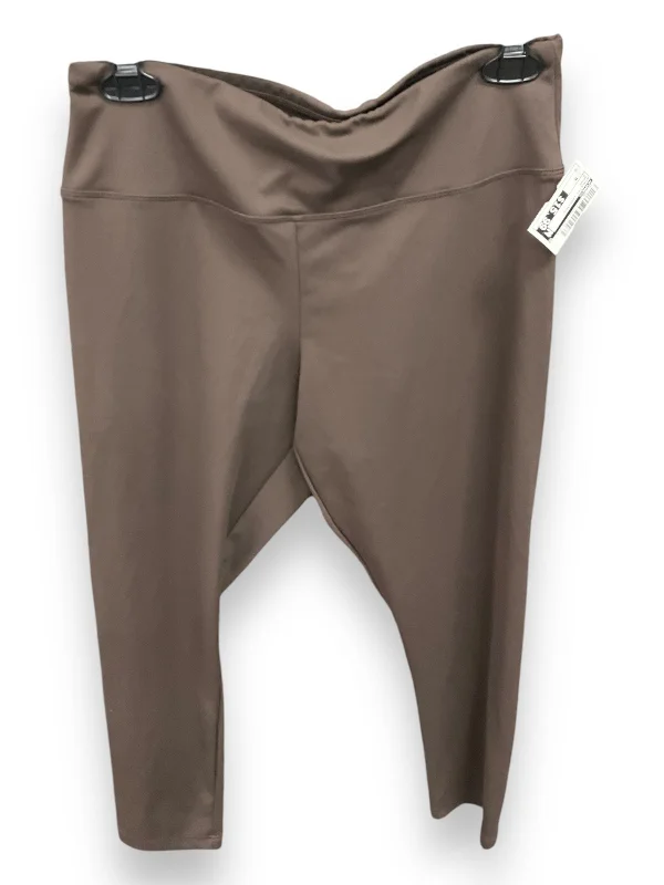 Athletic Leggings By Express In Brown, Size: M Rugged Men's Outdoor 