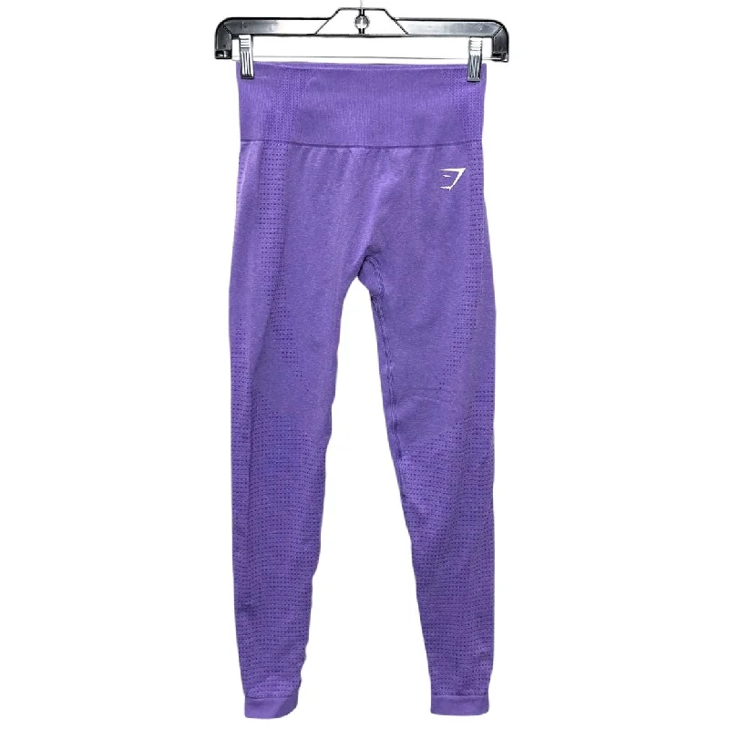 Athletic Leggings By Gym Shark In Purple, Size:S Rugged Men's Outdoor 