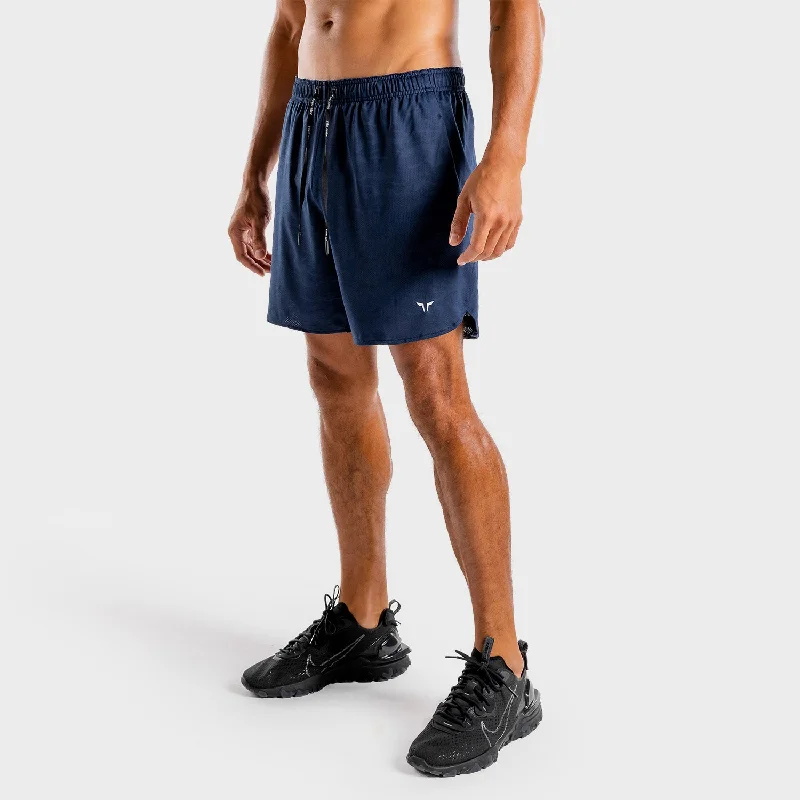 Wolf Shorts - Navy Earthy Men's Hemp