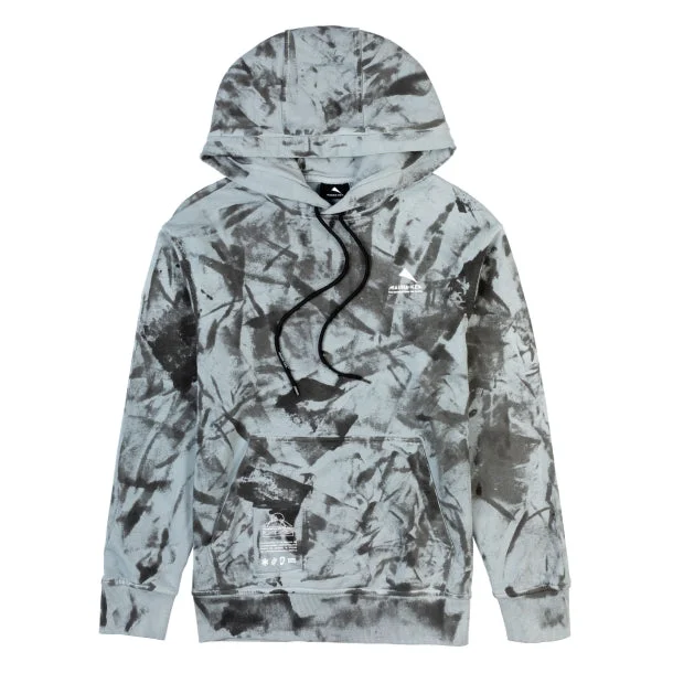 HAND-BRUSHED DYED HOODIE MKS624_SR7799 Dynamic Men's High